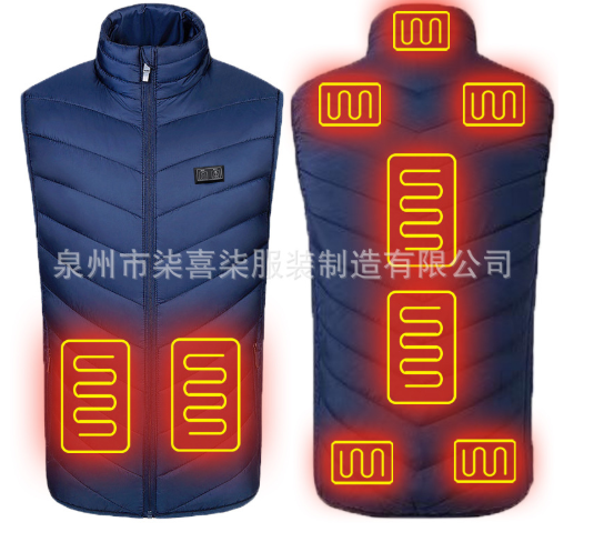 USB heated jacket