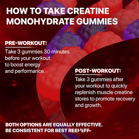 Gomitas para el aumento muscular