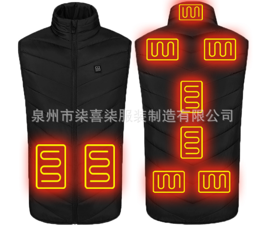 USB heated jacket
