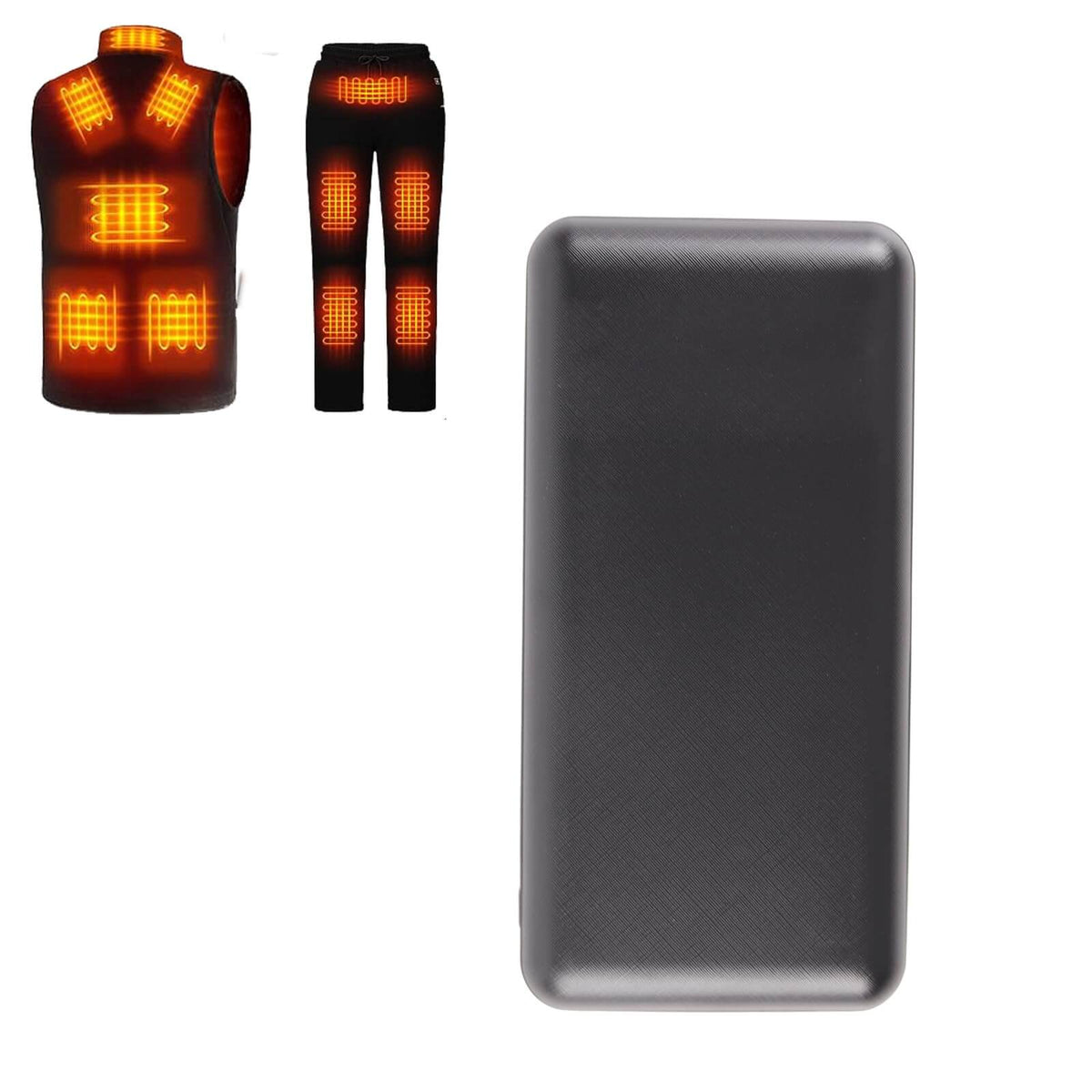 Omrisy 5V2A Battery Pack for Heated Vest Heated Jacket