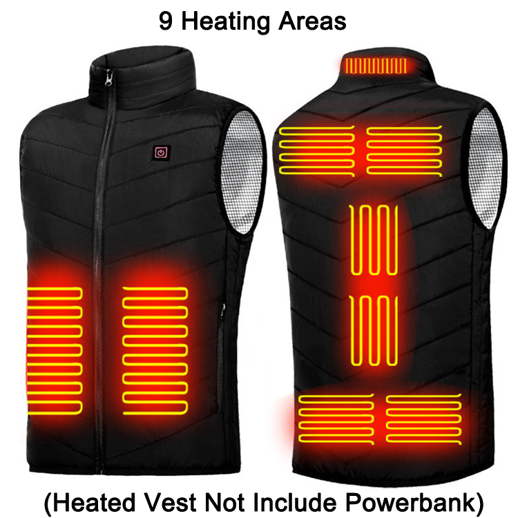 USB heated jacket