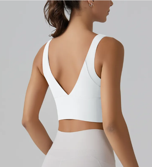 FlexFit Sports Bra: High Elasticity for Yoga and Running
